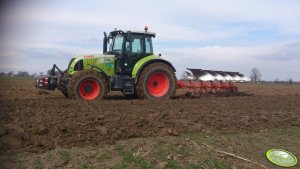 Claas Arion 640 & Kuhn Multi Master 122 nsh