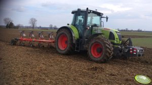 Claas Arion 640 & Kuhn Multi Master 122 nsh