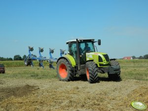 Claas Arion 640 + Overum Xcelsior CX