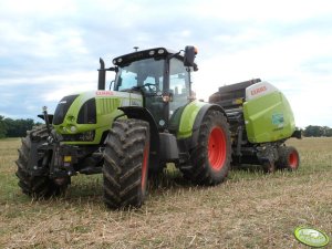 Claas Arion 640cis + Variant 380RC