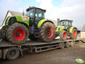 Claas Axion 840 Cmatic & Arion 620 CIS