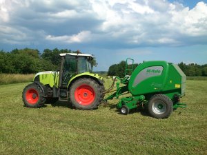 Claas 577 & McHale F5500