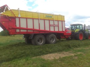 Claas arion + pottinger torro 5700