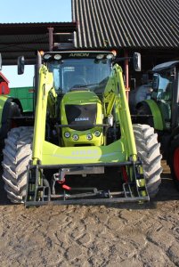 Claas Arion 410 + FL 100