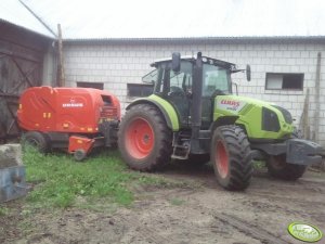 Claas Arion 410 + Ursus Z-549