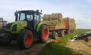 Claas Arion 410 cis + Hl 80,11 + Schmitz