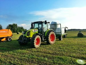 Claas Arion 410 CIS + Pronar