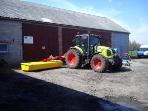 Claas Arion 420cis & pottinger novacat 302