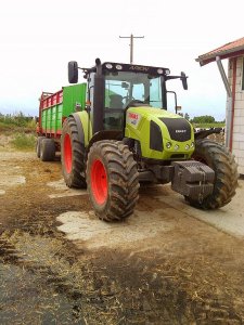 Claas Arion 430 Cis + Unia Tytan 10 Plus