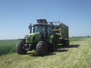 Claas Arion 610C + Auto-Agro N268