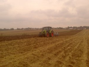 Claas Arion 620 Cis + Lemken