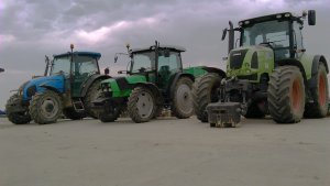 Claas Arion 620 cis , Deutz Fahr Agroplus 320 i Landini Powerfarm 75