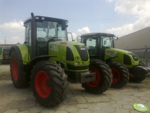 Claas Arion 620C + Axos 320CX