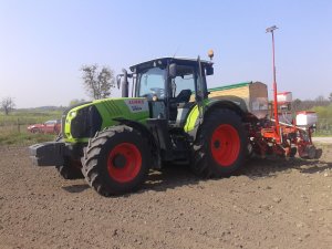 Claas ARION 630 & GASPARDO