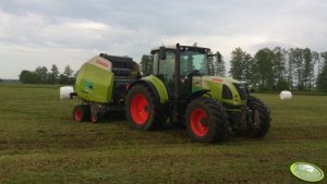 Claas Arion 640 & Claas Variant 380 RC