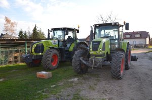 Claas Arion 640 i Ares 567ATX