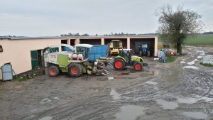 Claas Arion 410 & Claas Jaguar 860