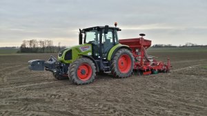 Claas Arion 410 & Kverneland Accord S-Drill PRO