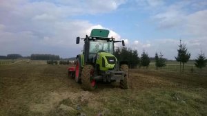 Claas arion 420 Cis + brona talerzowa 3m