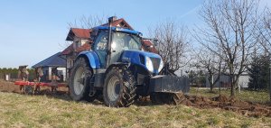 New Holland T7.235 i Unia Ibis XXL