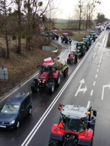 Ogólnopolski Protest Rolników DK91-DK22 Czarlin