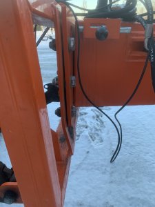 Pług do śniegu metal technik