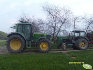 John Deere 6830 & Ursus C-360