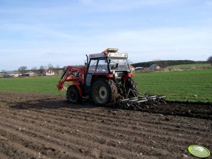 Zetor 7745 + Inter Tech iT1600 + Kultywator