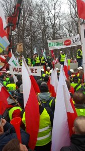 Strajk Warszawa 06.03.2024 