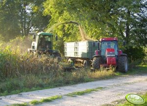 McCormick 135 & John Deere 6850