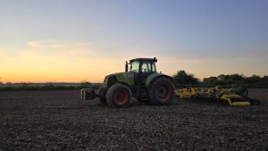 Claas Axion 850 & Bednar Swifter