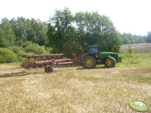 John Deere 8420 & Kverneland