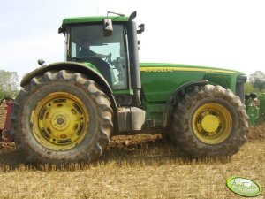 John Deere 8420 & Kverneland