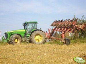 John Deere 8420 & Kverneland