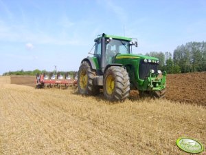 John Deere 8420 & Kverneland