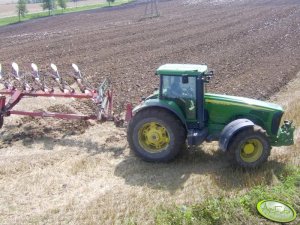 John Deere 8420 & Kverneland