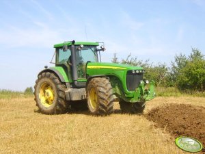 John Deere 8420 & Kverneland