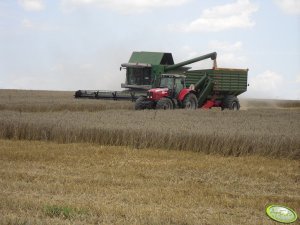 Fendt 8370 P & MF 6495