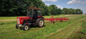 Ursus C-360 i zgrabiarka 7-gwiazdowa