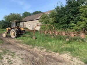 Ursus c330 & zgrabiarka 7  gwiazdowa