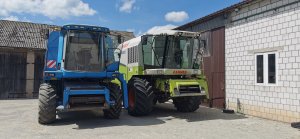 Bizon Dynamic Z115 3B Turbo vs Claas Mega 350