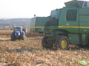 John Deere  9780 CTS i New Holland TVT135