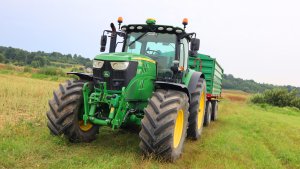 John Deere 6145R & Metaltech DB12000.