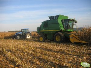 John Deere 9780 CTS i New Holland TVT135