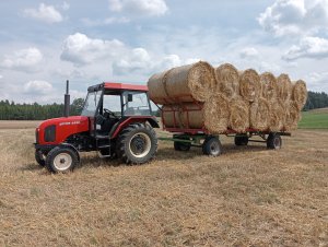 Zetor 6320 i przyczepa