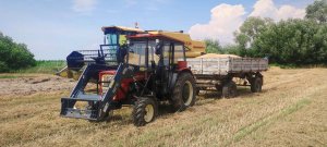 Żniwa 2024 - New Holland TX 32, C-360, PSE 12.5B