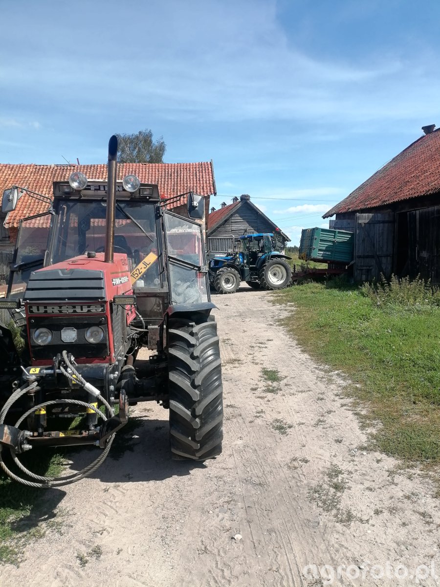 Ursus Finn 1224 + nh ts135a