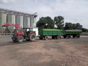 Zetor Proxima 105 power z przyczepami