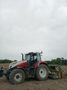 Steyr 4125  &  Amazone ad 303