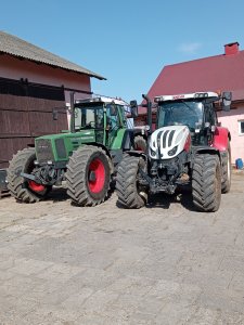 Fendt 818 & Steyr 4125 profi